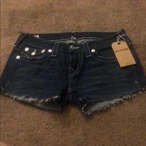 True Religion Becky Shorts